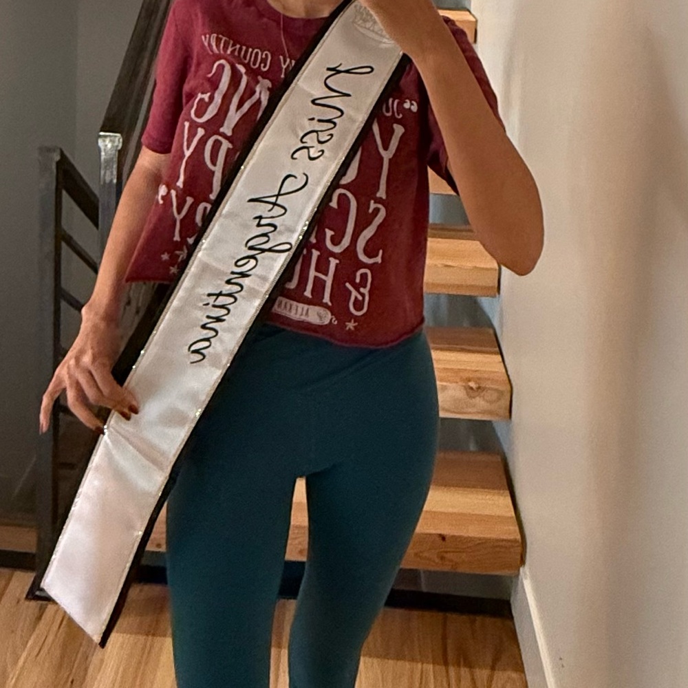 Miss Argentina Beetlejuice Costume Sash